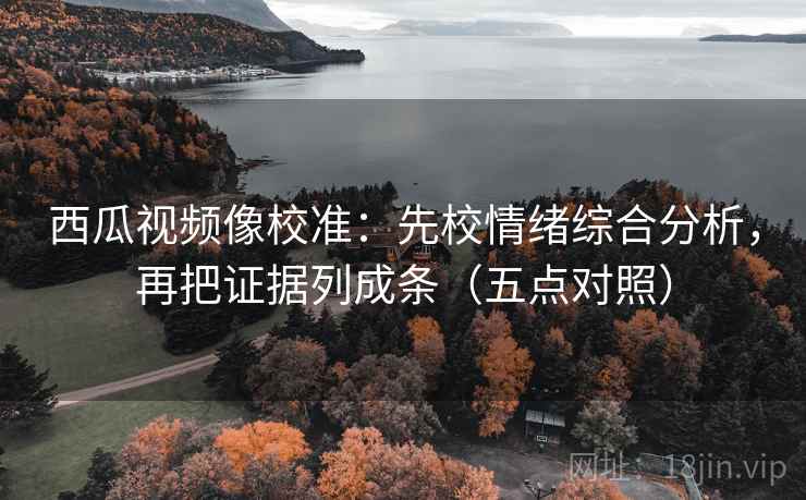 西瓜视频像校准:先校情绪综合分析,再把证据列成条(五点对照) 第1张 西瓜视频像校准:先校情绪综合分析,再把证据列成条(五点对照) 第1张