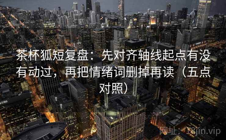 茶杯狐短复盘：先对齐轴线起点有没有动过，再把情绪词删掉再读（五点对照）  第1张